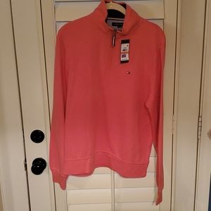 NWT Tommy Hilfiger Long Sleeve Coral Colored Shirt
